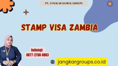 Stamp Visa Zambia
