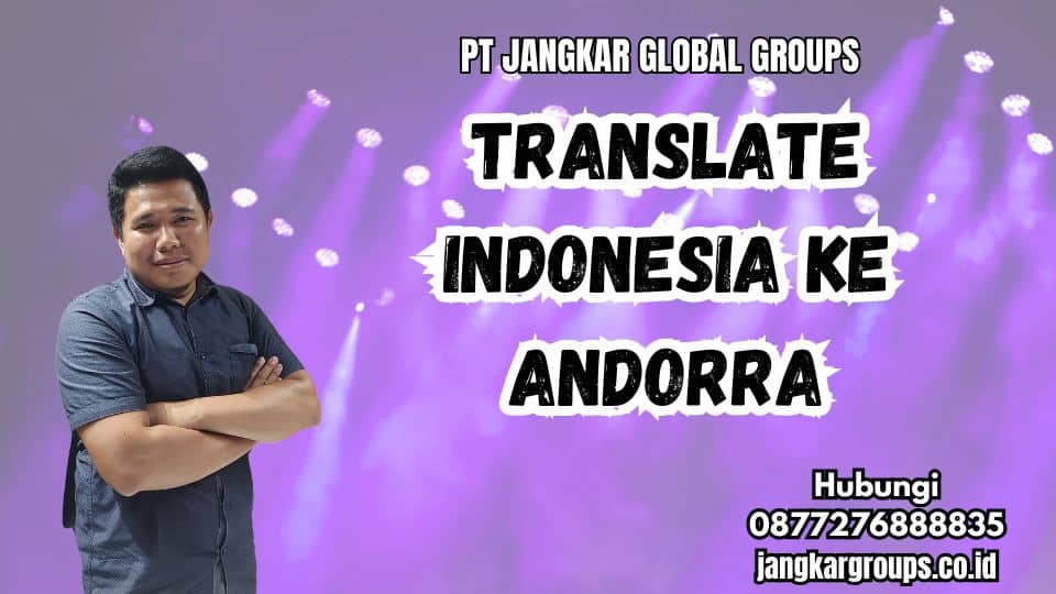 Translate Indonesia Ke Andorra
