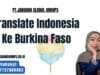Translate Indonesia Ke Burkina Faso