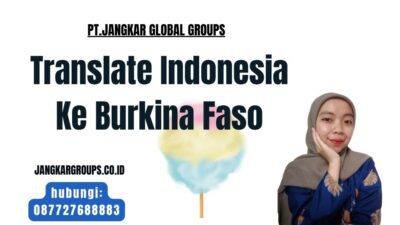 Translate Indonesia Ke Burkina Faso