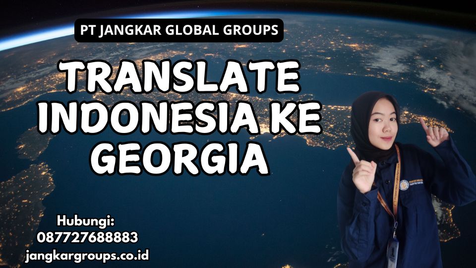Translate Indonesia Ke Georgia