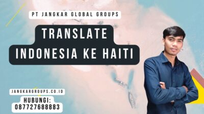Translate Indonesia Ke Haiti