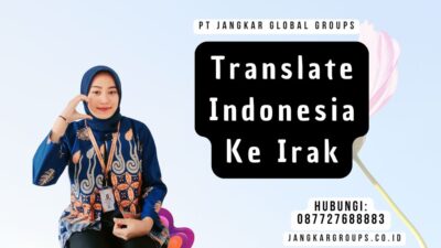 Translate Indonesia Ke Irak