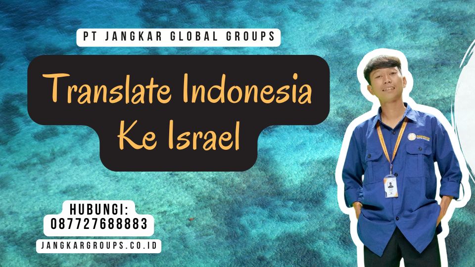 Translate Indonesia Ke Israel