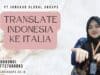 Translate Indonesia Ke Italia