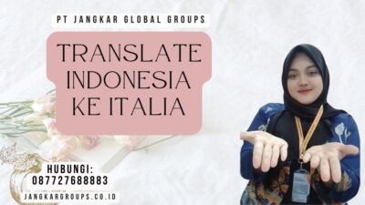 Translate Indonesia Ke Italia