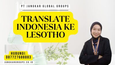 Translate Indonesia Ke Lesotho