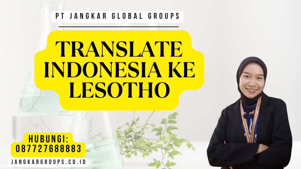 Translate Indonesia Ke Lesotho