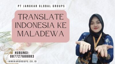 Translate Indonesia Ke Maladewa