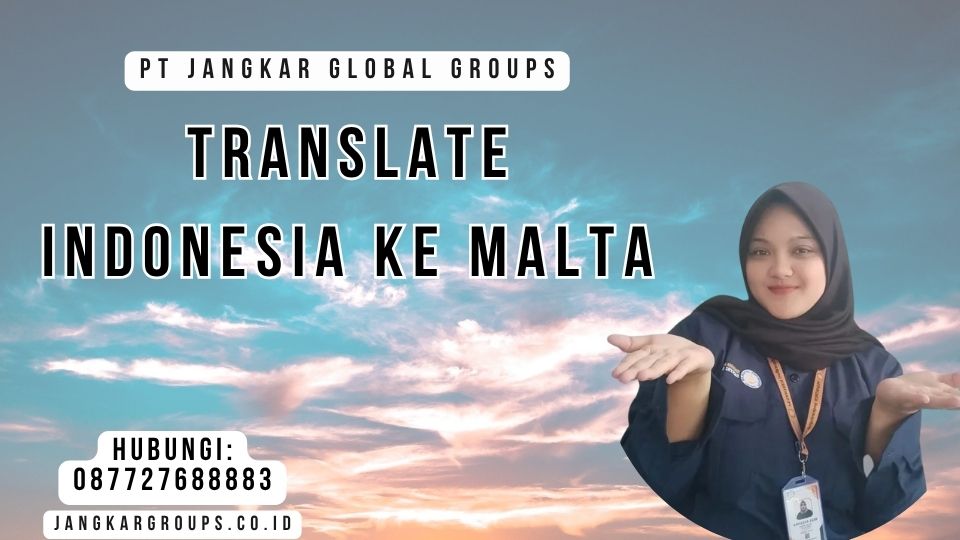 Translate Indonesia Ke Malta