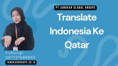 Translate Indonesia Ke Qatar