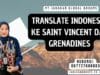 Translate Indonesia Ke Saint Vincent dan Grenadines