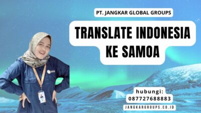 Translate Indonesia Ke Samoa