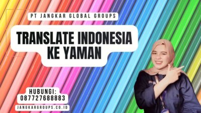 Translate Indonesia Ke Yaman