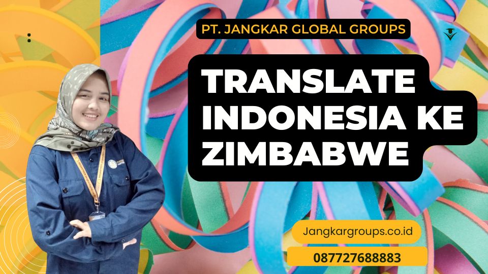 Translate Indonesia Ke Zimbabwe