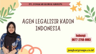 Agen Legalisir KADIN Indonesia