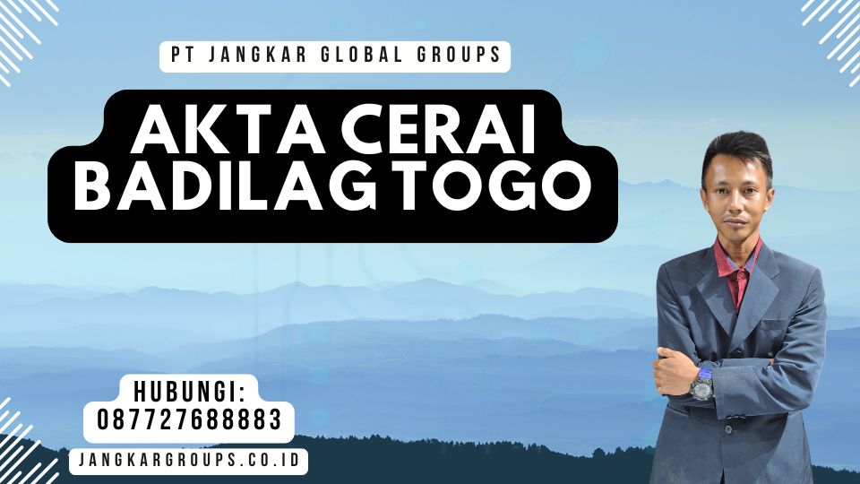 Akta Cerai Badilag Togo