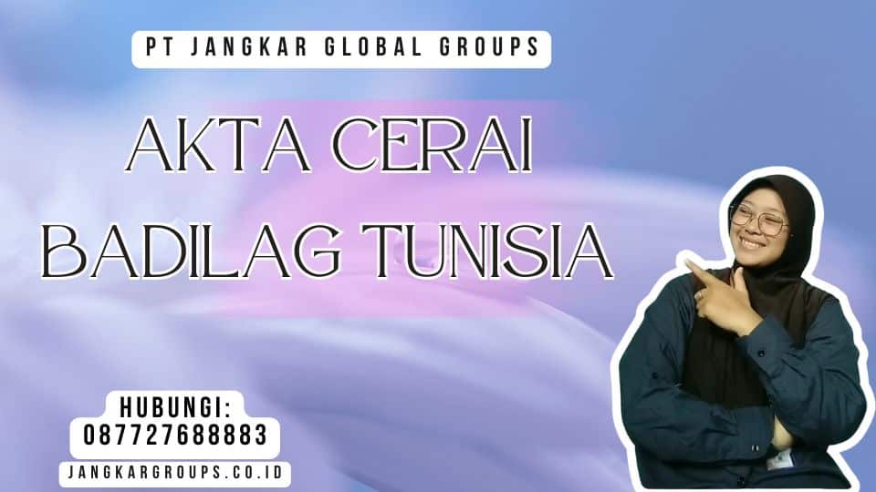 Akta Cerai Badilag Tunisia