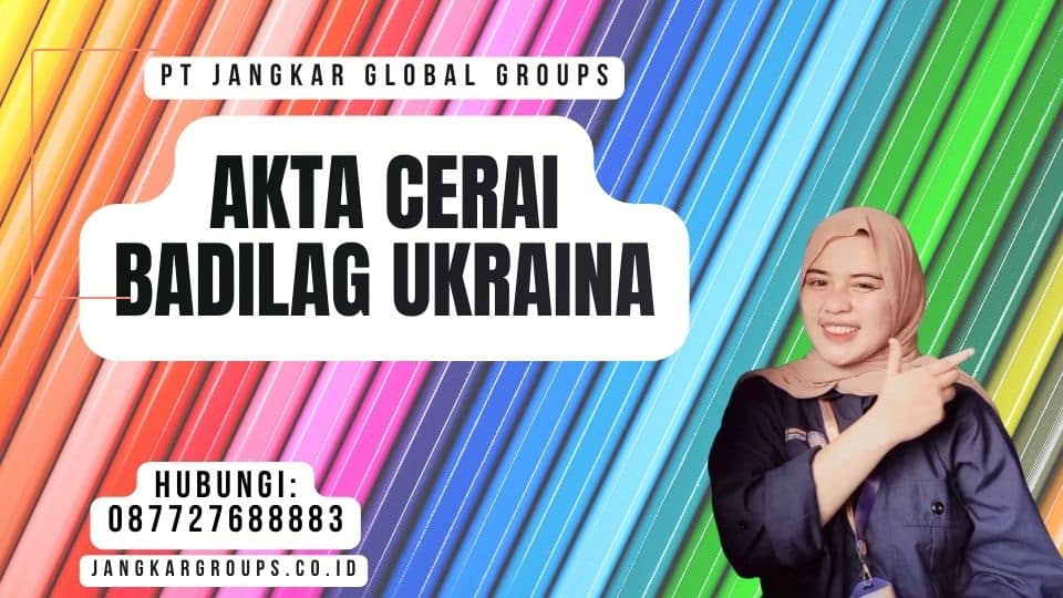 Akta Cerai Badilag Ukraina