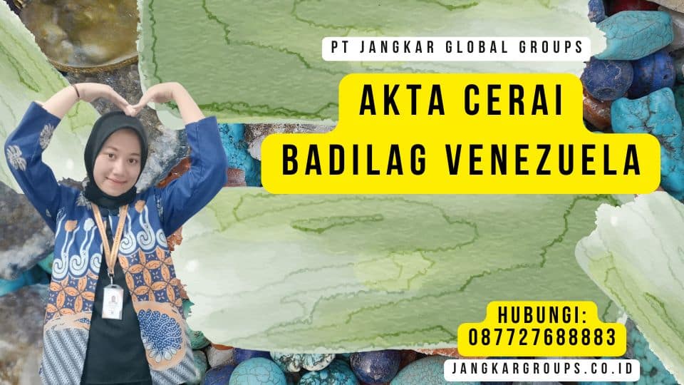 Akta Cerai Badilag Venezuela