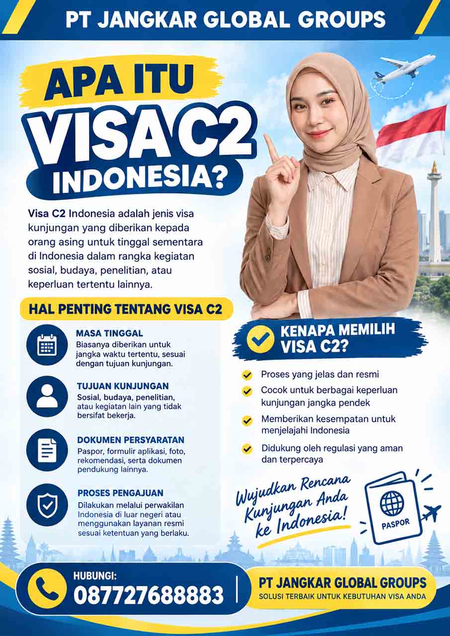 Apa Itu Visa C2 Indonesia?