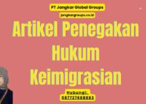 Artikel Penegakan Hukum Keimigrasian