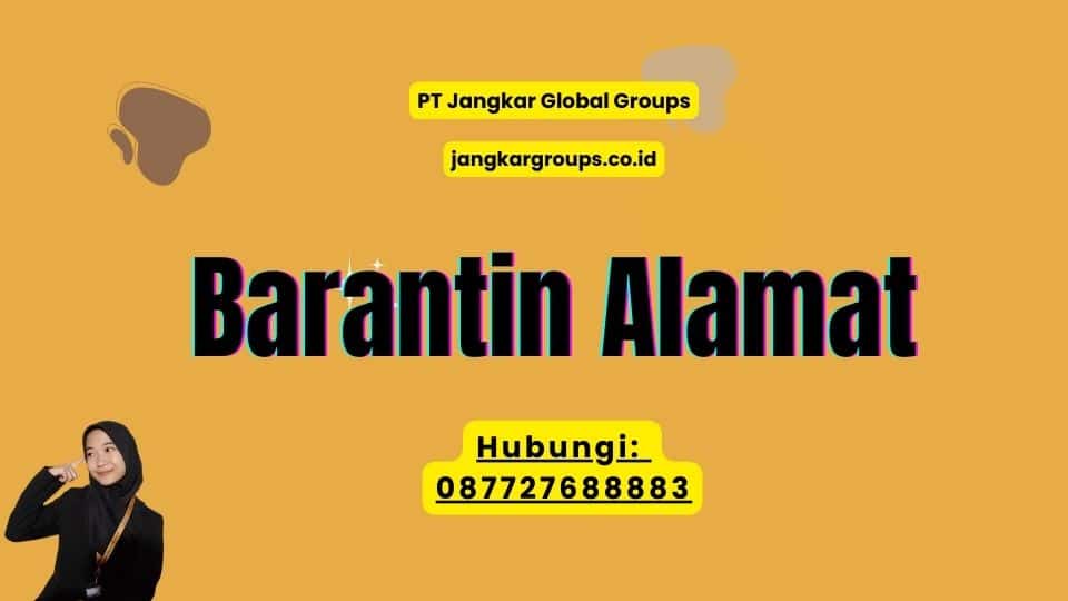 Barantin Alamat