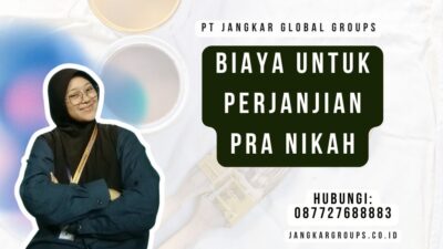 Biaya Untuk Perjanjian Pra Nikah