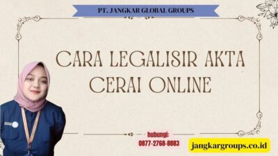 Cara Legalisir Akta Cerai Online