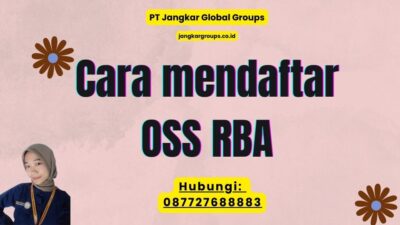 Cara mendaftar OSS RBA