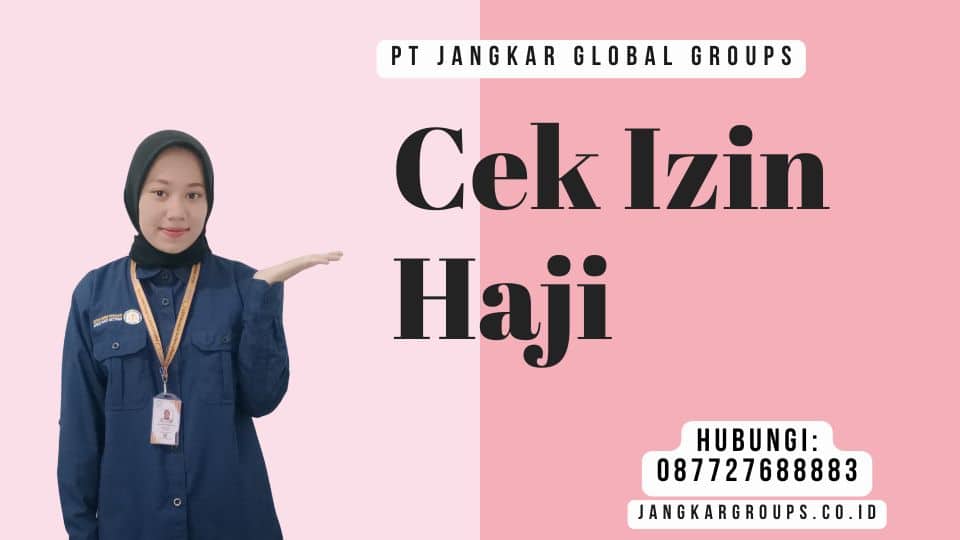 Cek Izin Haji