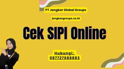 Cek SIPI Online