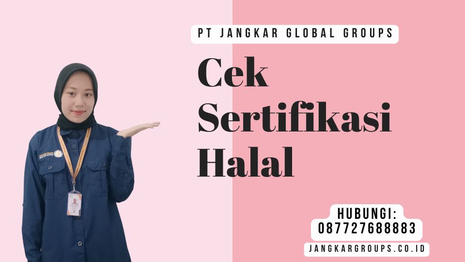 Cek Sertifikasi Halal