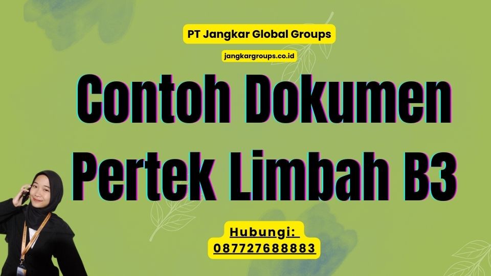 Contoh Dokumen Pertek Limbah B3