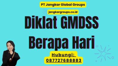 Diklat GMDSS Berapa Hari