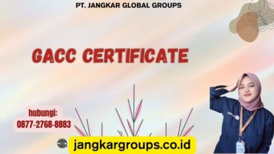 GACC Certificate