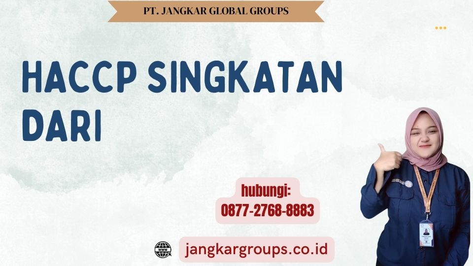HACCP Singkatan Dari