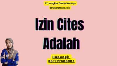 Izin Cites Adalah