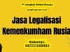 Jasa Legalisasi Kemenkumham Rusia