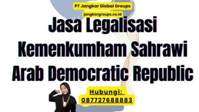 Jasa Legalisasi Kemenkumham Sahrawi Arab Democratic Republic