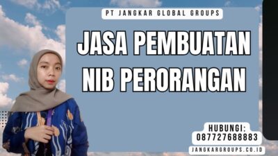 Jasa Pembuatan NIB Perorangan