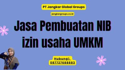 Jasa Pembuatan NIB izin usaha UMKM