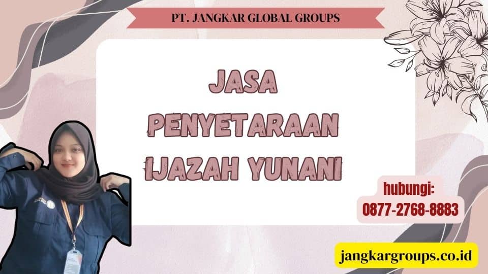 Jasa Penyetaraan Ijazah Yunani