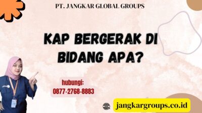 KAP bergerak di bidang apa