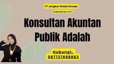 Konsultan Akuntan Publik Adalah