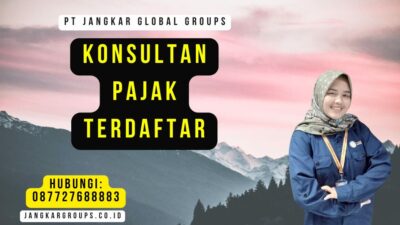 Konsultan Pajak Terdaftar