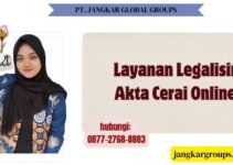Layanan Legalisir Akta Cerai Online