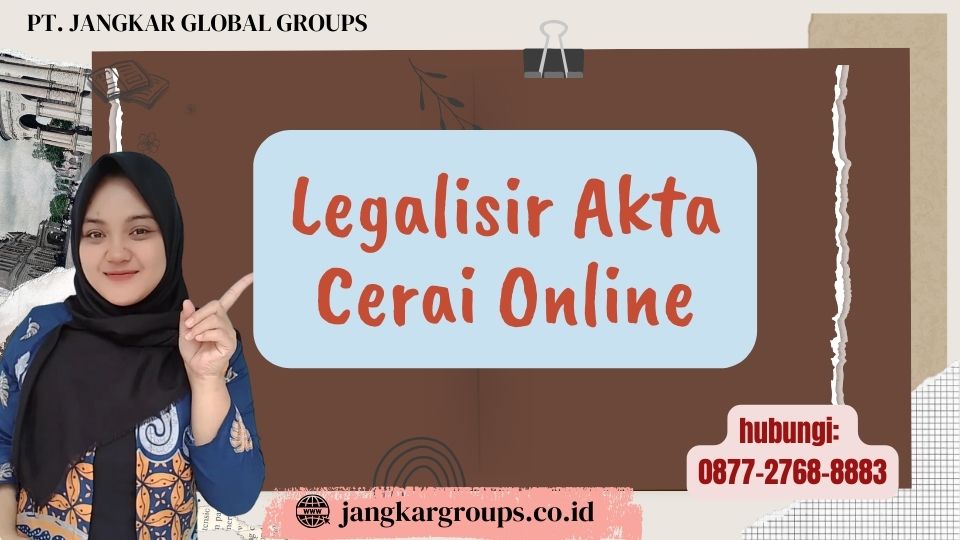 Legalisir Akta Cerai Online