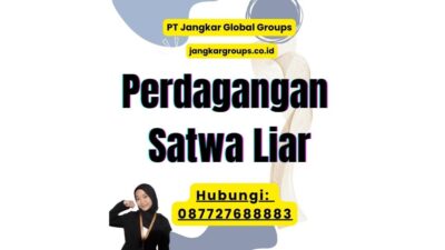 Perdagangan Satwa Liar