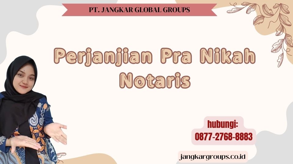 Perjanjian Pra Nikah Notaris